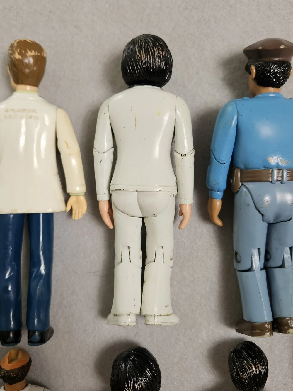 Vintage Childcraft Community Helpers Action Figures Lot of 9 Careers